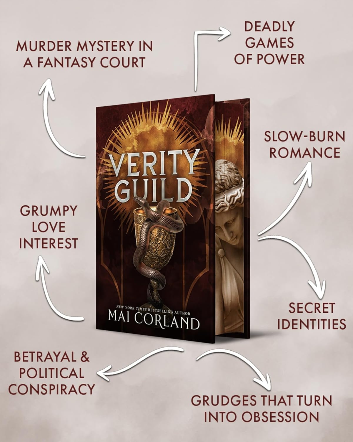 Verity Guild: An Enemies-to-Lovers Romantasy Hardcover