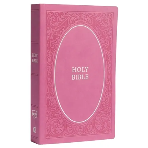 NKJV, Holy Bible, Soft Touch Edition, Imitation Leather, Pink, Comfort Print